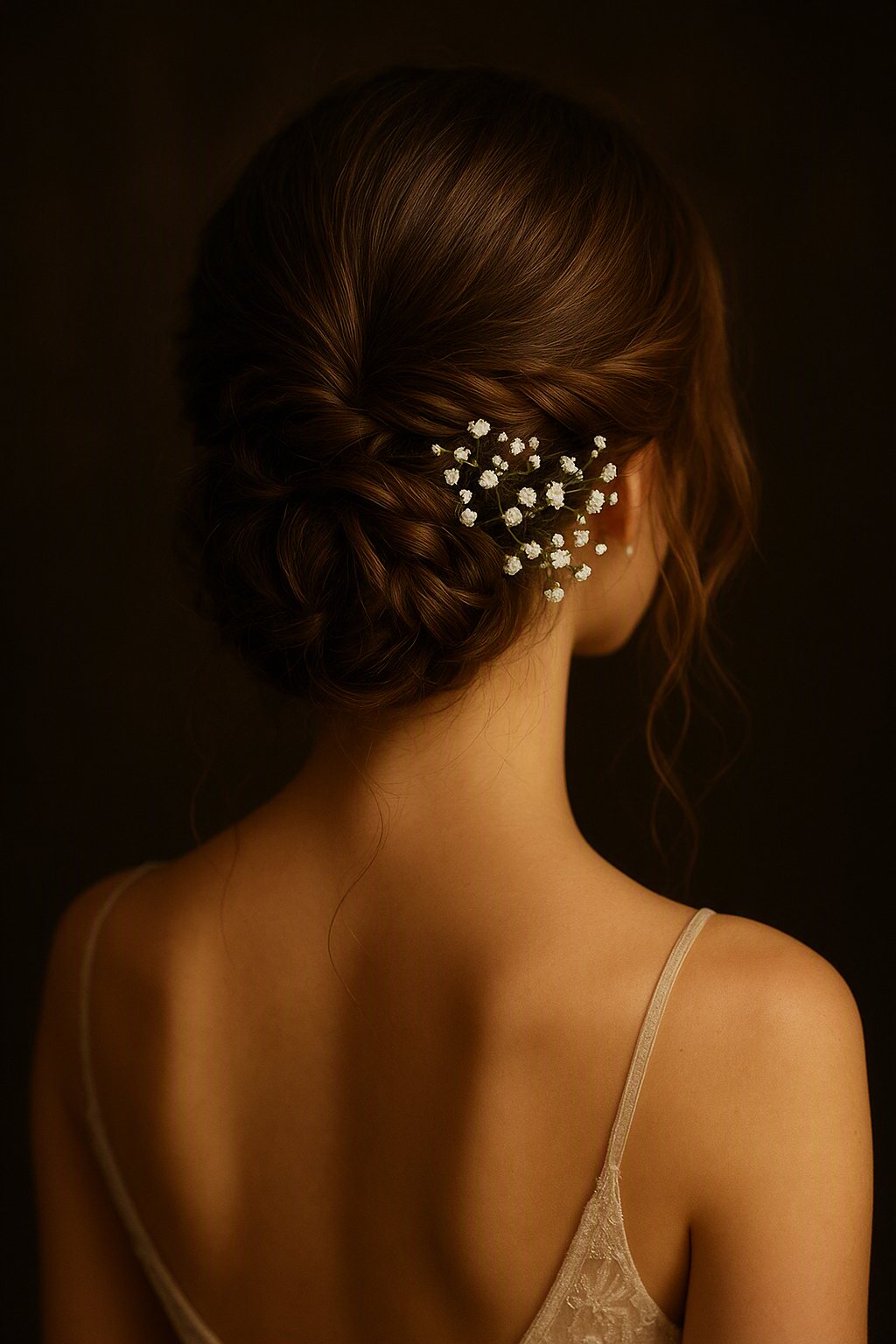 Penteado elegante para eventos